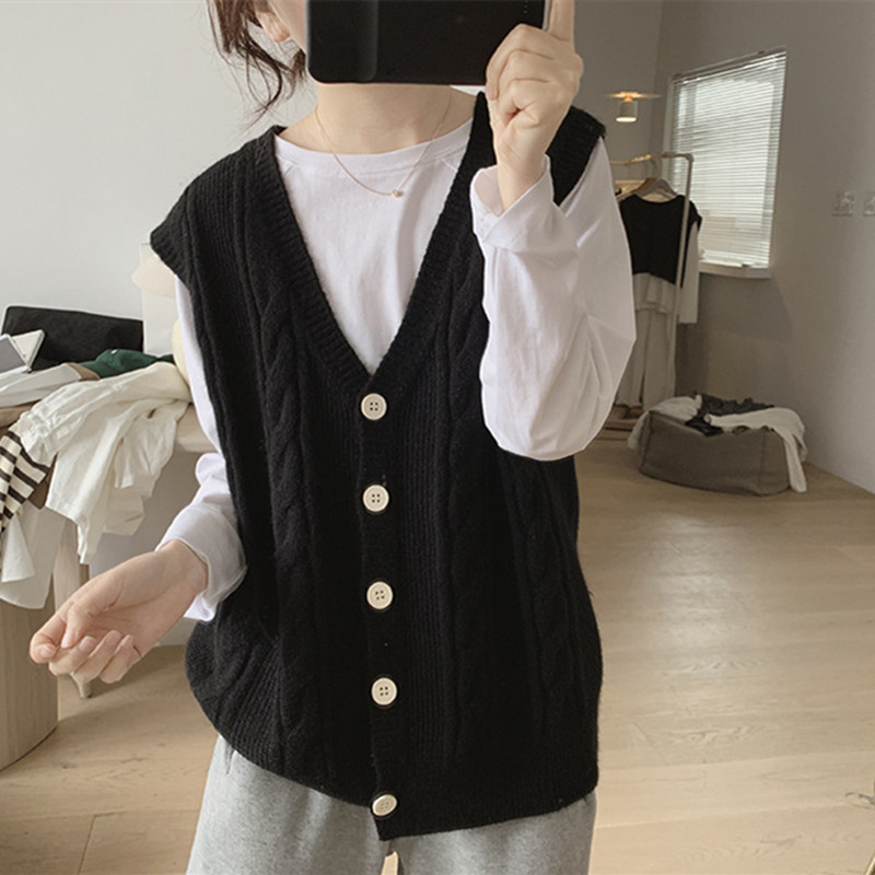 Base vest cardigan 15