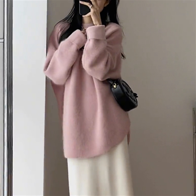 Base knit sweater with top 30