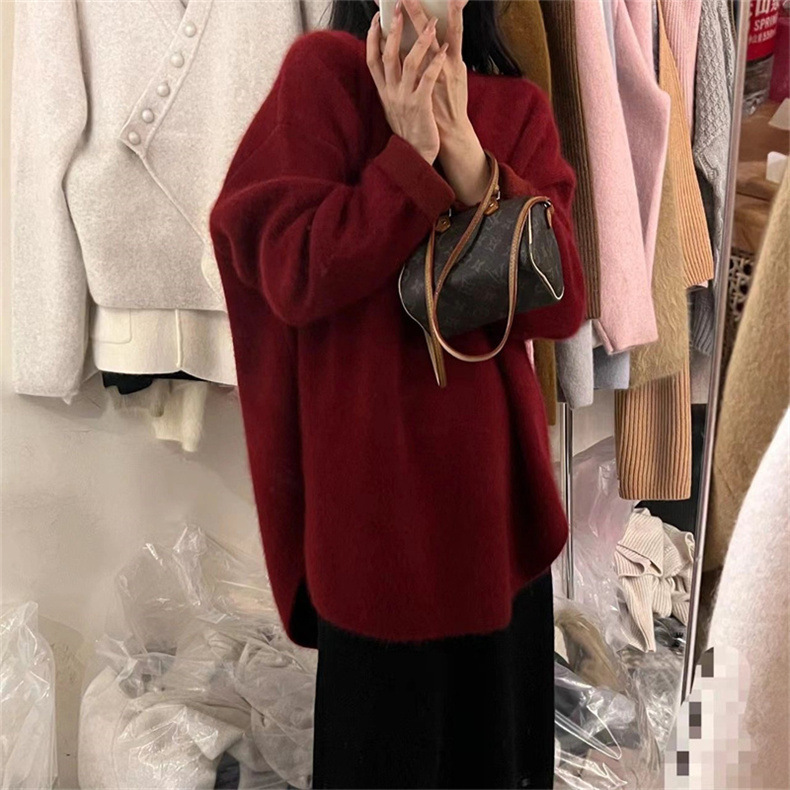 Base knit sweater with top 30