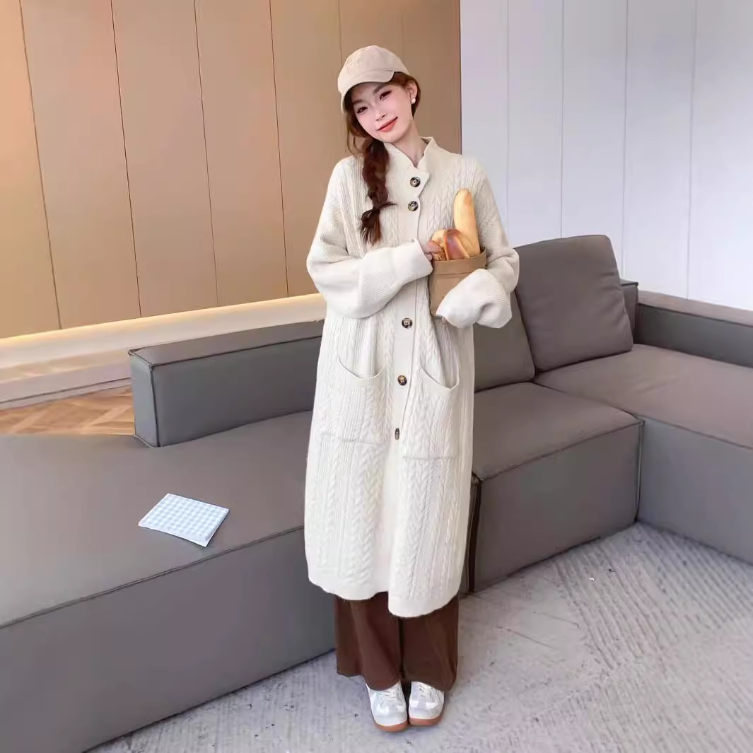 Foreign trade large size sweater coat 60 02