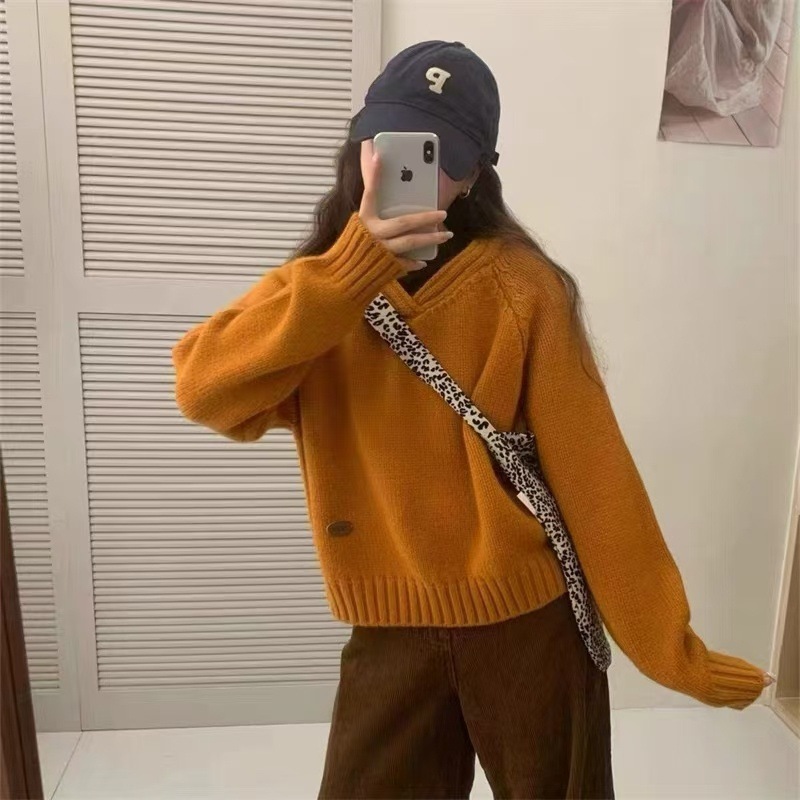 Loose outerwear cropped top 48